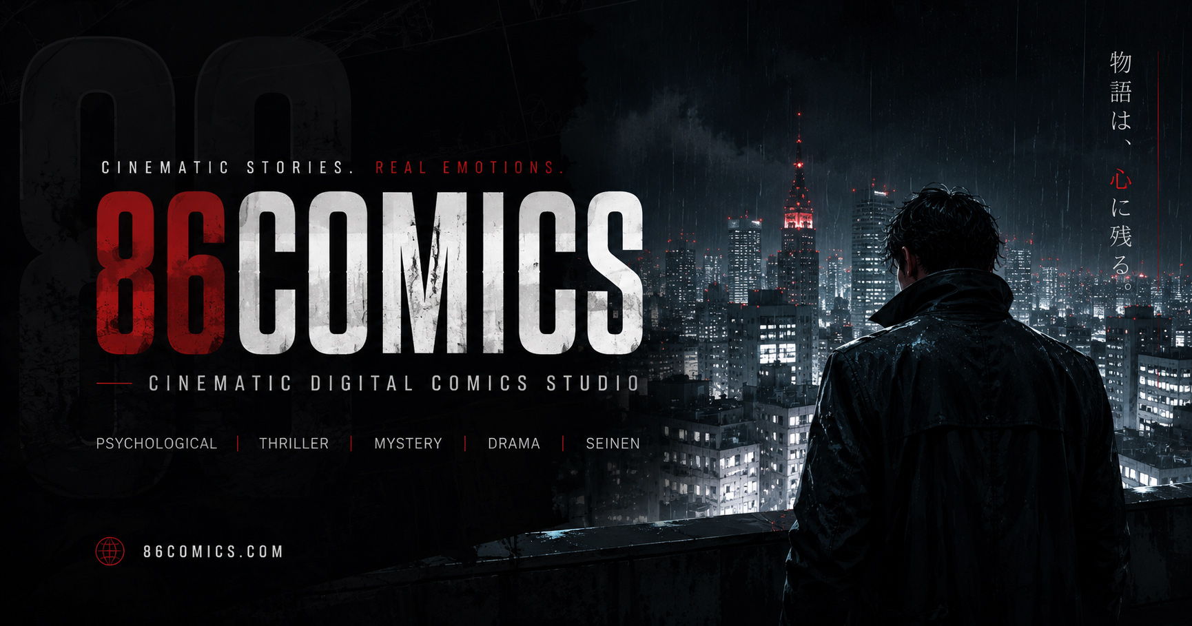 Experience the Finest Psychological Thriller Comics at 86COMICS