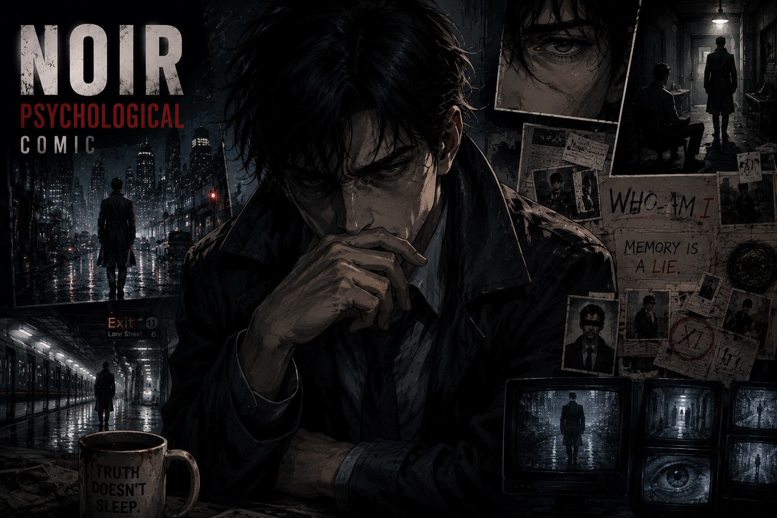 Discover the Power of a Noir Psychological Comic: A Deep Dive into Dark Mystery