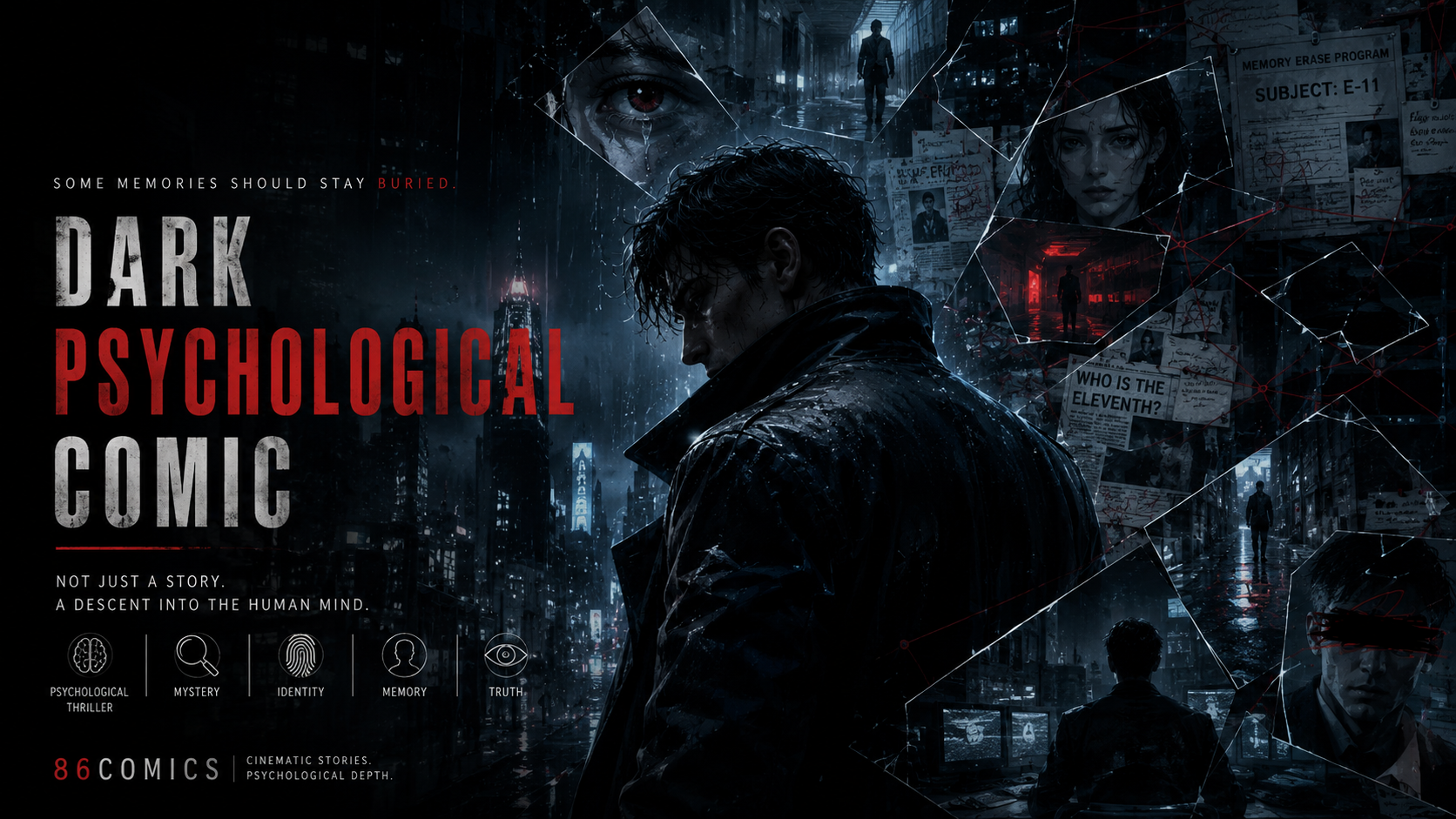 Discover the Thrilling Depths of a Psychological Mystery Comic at 86COMICS