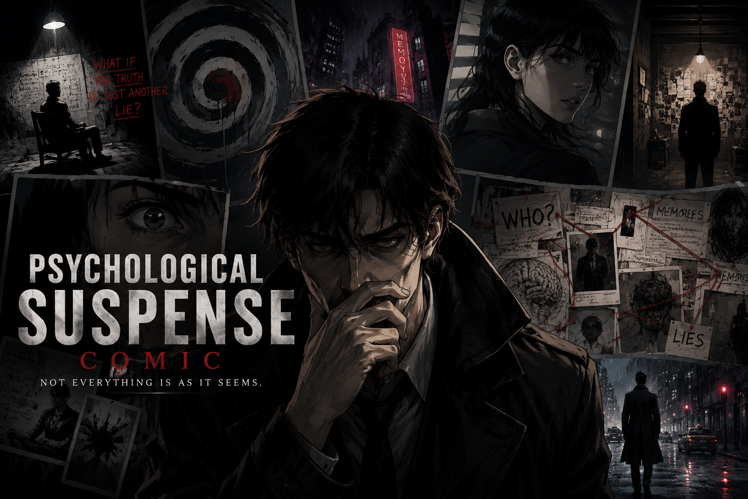 Psychological Suspense Comic: The Pinnacle of Mystery and Thrill